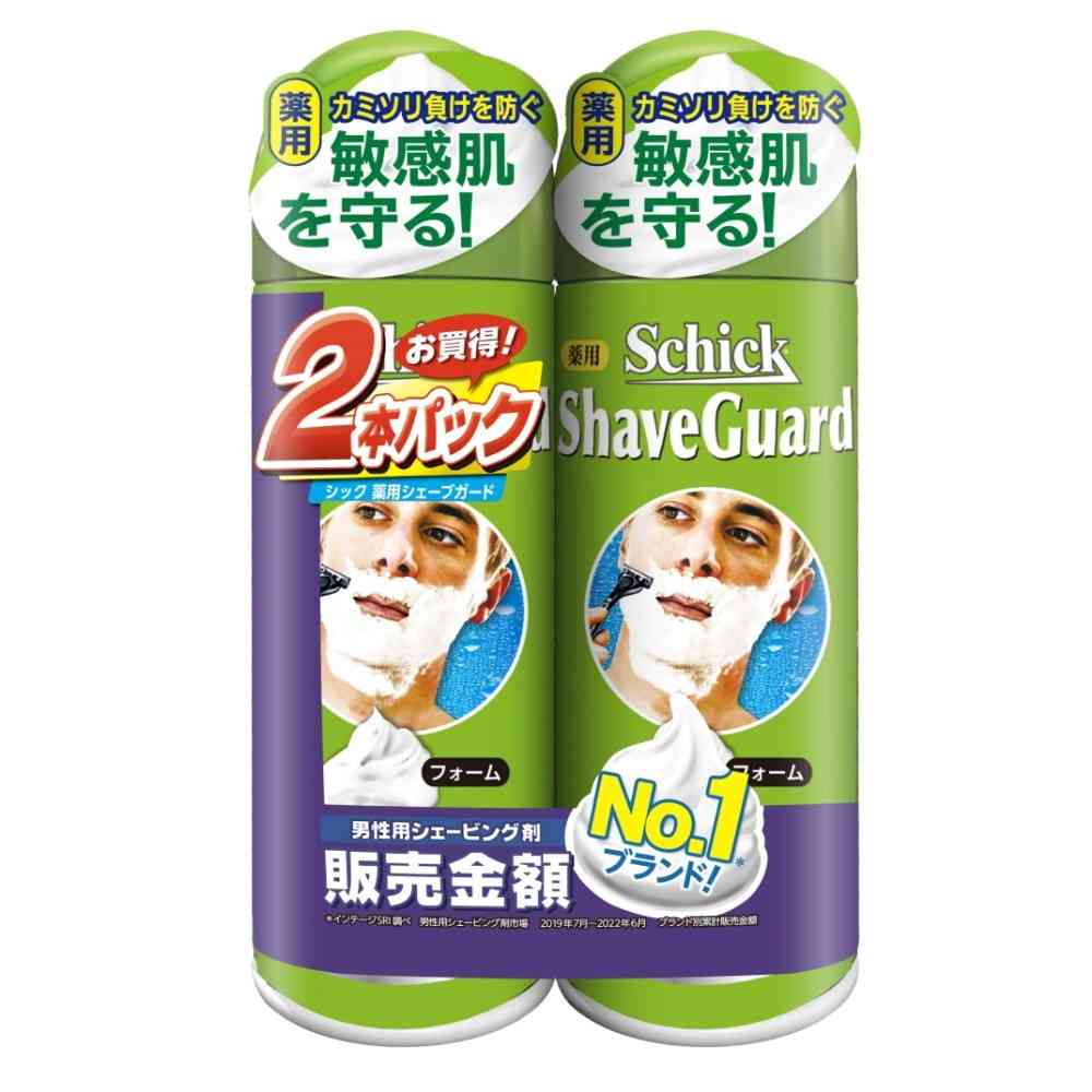 【医薬部外品】シック 薬用シェーブガード シェービングフォーム ダブルパック                                     200g×2個 - Image 3