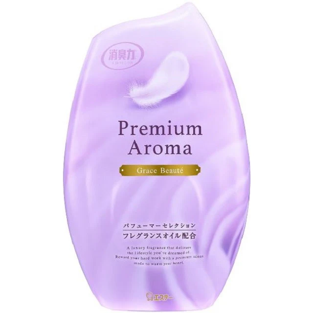 エステー お部屋の消臭力 プレミアムアロマ グレイスボーテ 400ml - Image 2