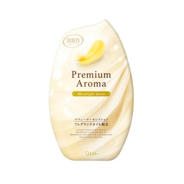 エステー お部屋の消臭力 プレミアムアロマ ムーンライトシャボン 400ml - Image 2