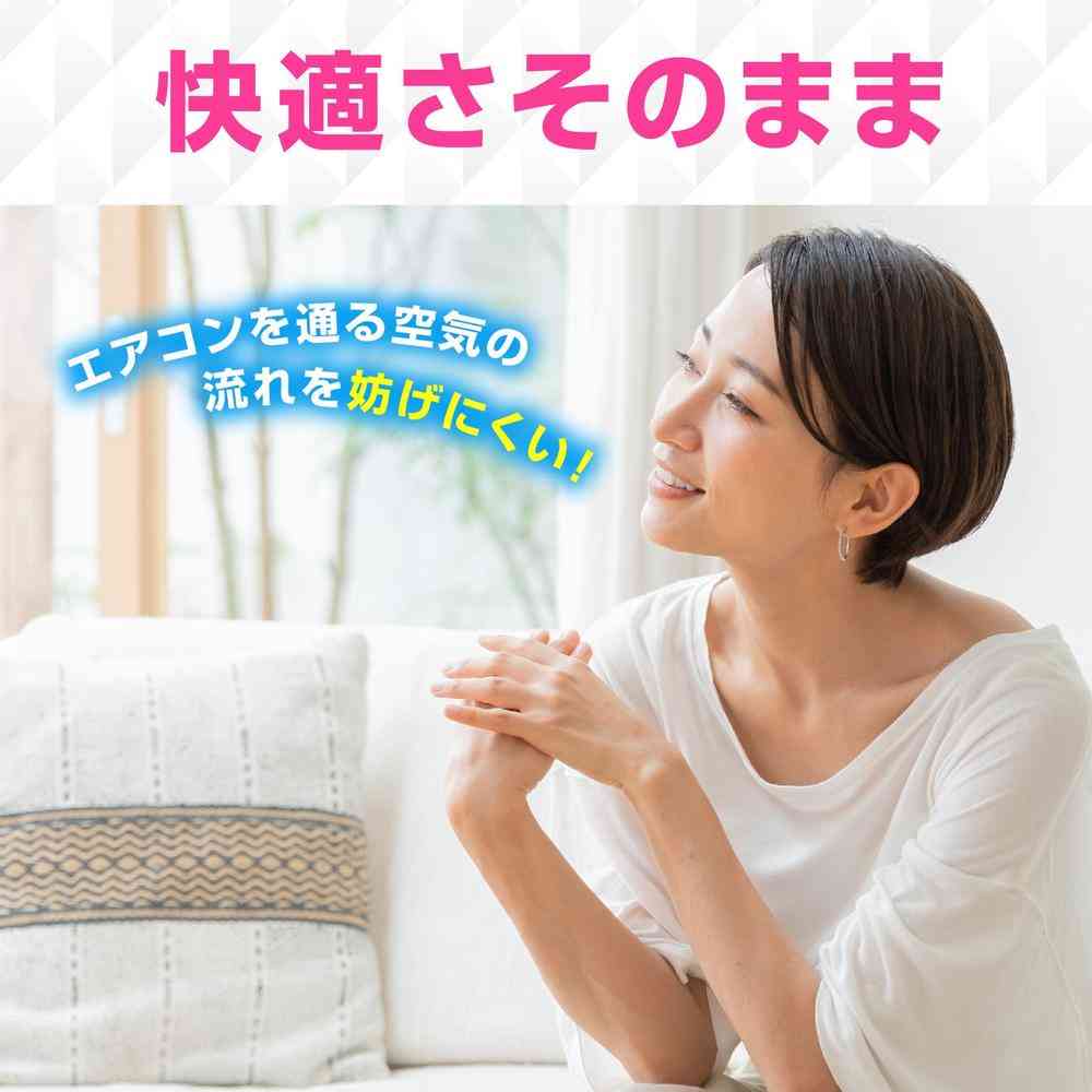 アース製薬 らくハピ エアコンのフィルター 2枚入 - Image 6