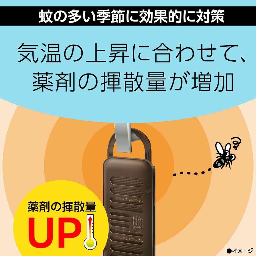 【防除用医薬部外品】アース製薬 マモルーム 蚊に効く吊るだけプレート 玄関用 9ヵ月用 1個 - Image 5