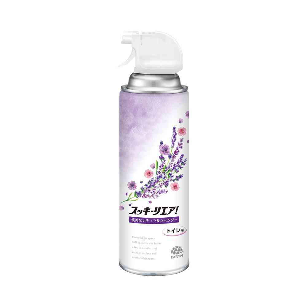 アース製薬 スッキーリエア! トイレ用 優美なナチュラルラベンダー 350ml