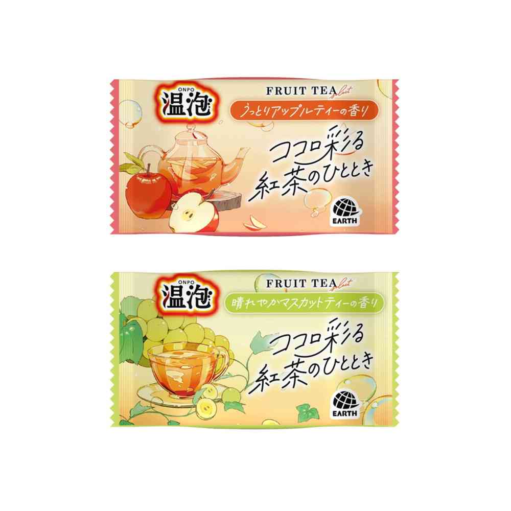 【医薬部外品】アース製薬 温泡 フルーツティーセレクト 12錠入 - Image 2