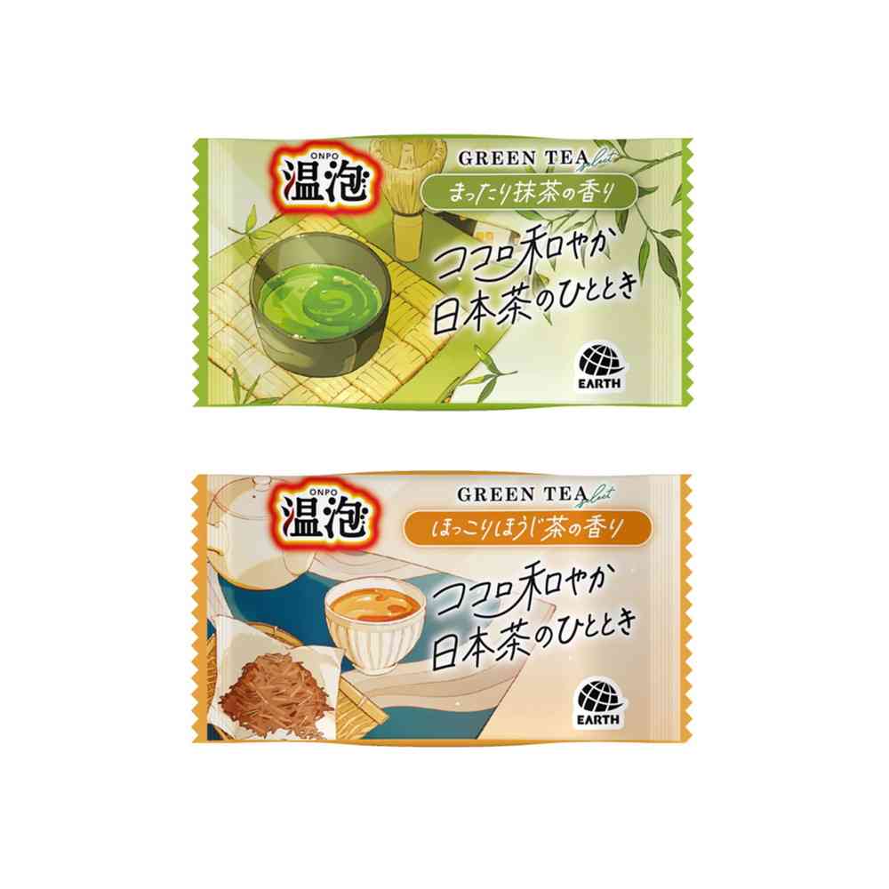【医薬部外品】アース製薬 温泡 グリーンティーセレクト 12錠入 - Image 2