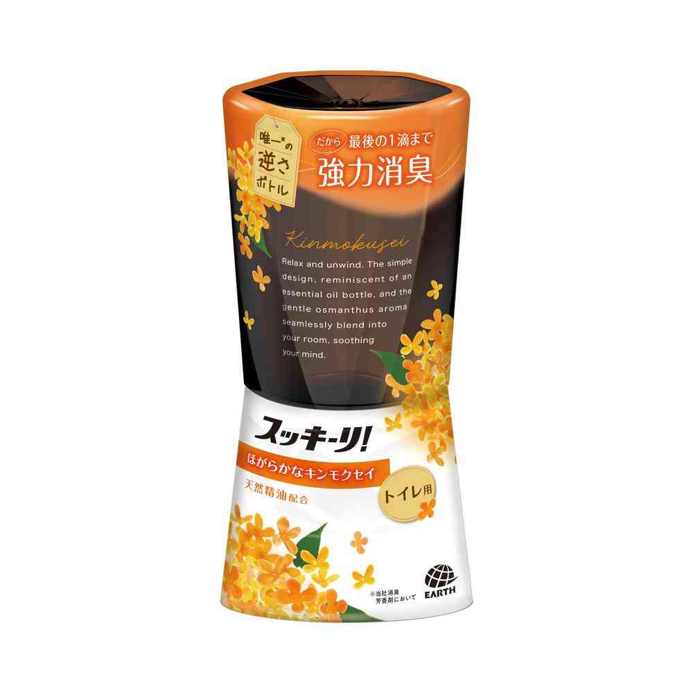 アース製薬 スッキーリ! トイレ用 ほがらかなキンモクセイ 400ml