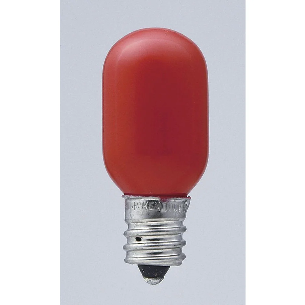 エルパ ELPA カラーナツメ球 5W 赤 E12 G-10H（R） 2個入 - Image 2