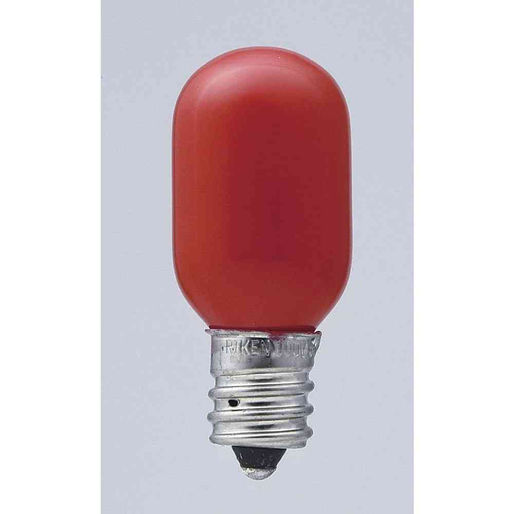 エルパ ELPA カラーナツメ球 5W 赤 E12 G-10H（R） 2個入 - Image 6