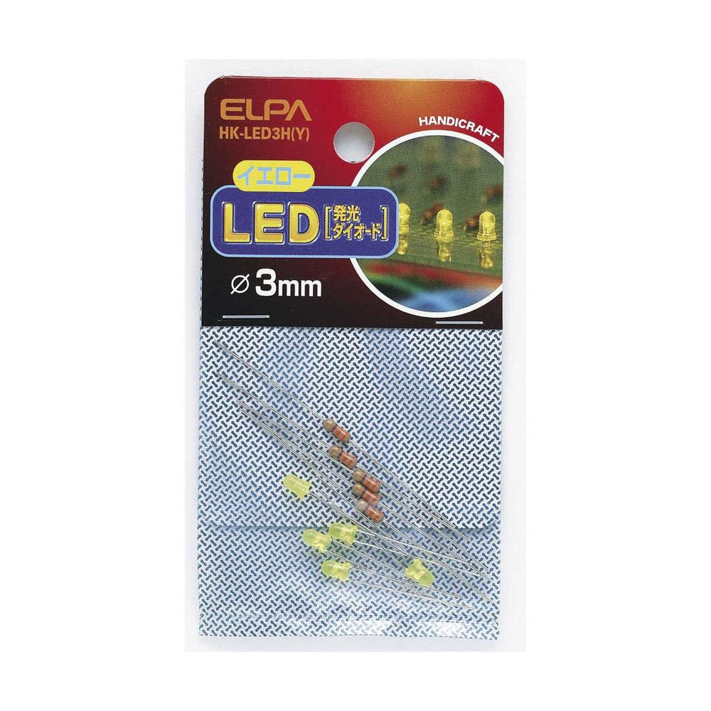エルパ LED 3mm 黄 HK-LED3H Y - Image 3