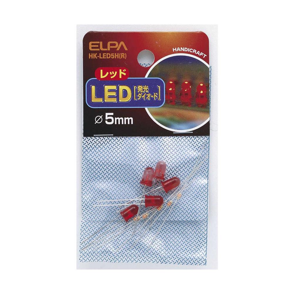 エルパ LED 5mm 赤 HK-LED5H R - Image 3