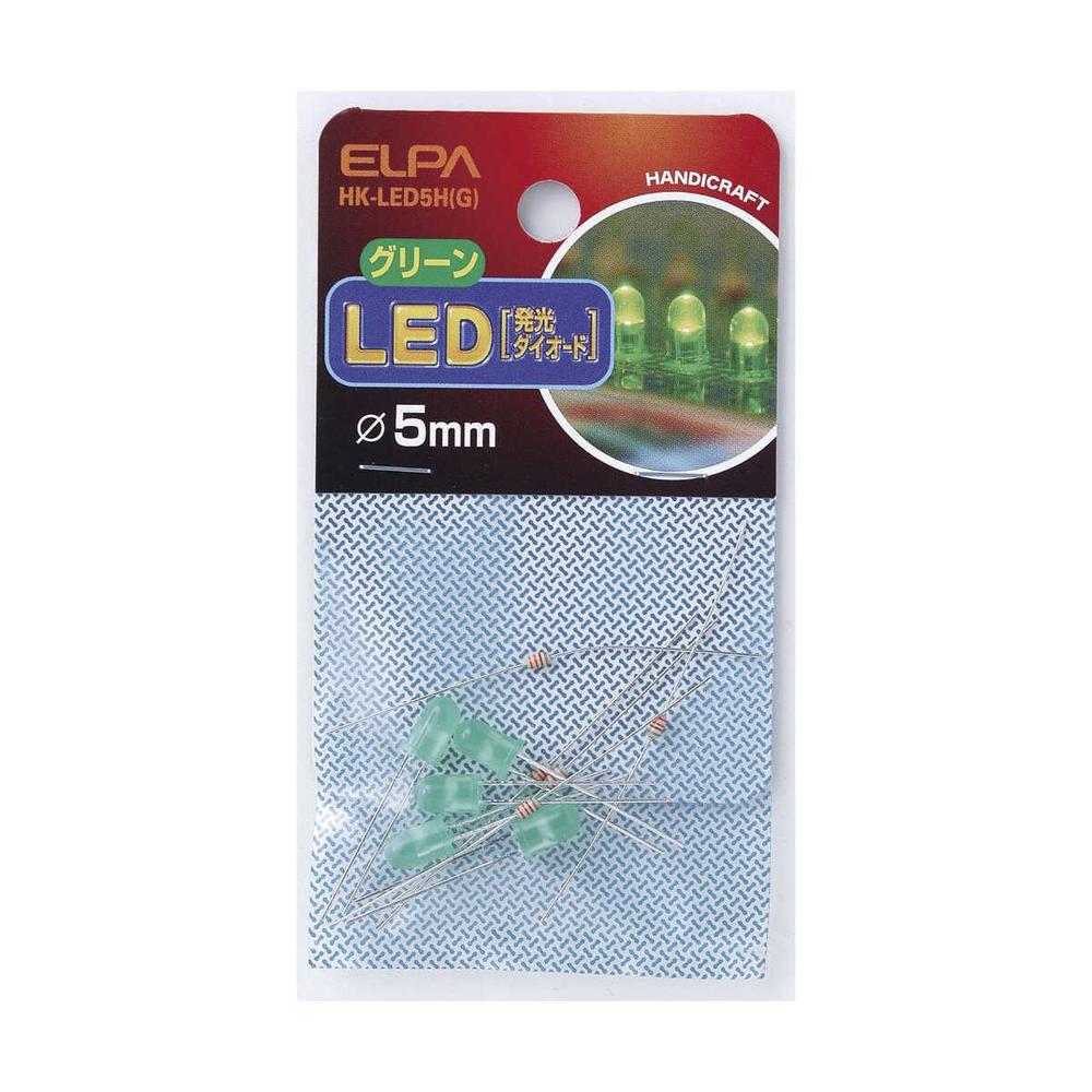 エルパ LED 5mm 緑 HK-LED5H G - Image 3