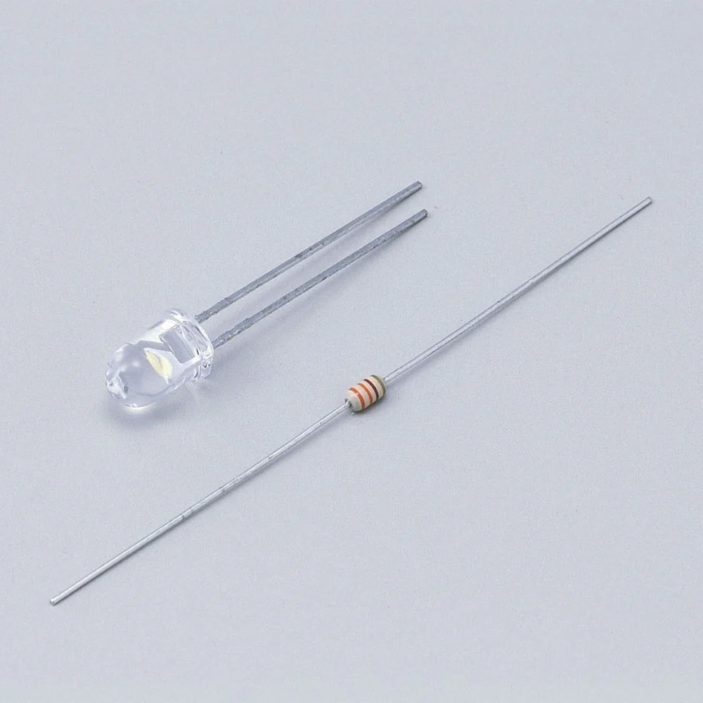 エルパ LED 5mm 白 HK-LED5H W - Image 2