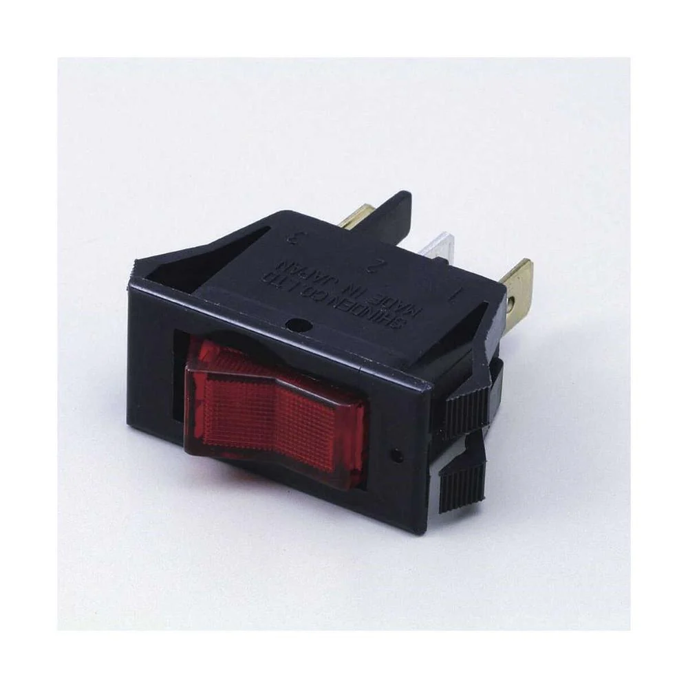 エルパ 照光式スイッチ 赤 HK-PSL01H R - Image 4