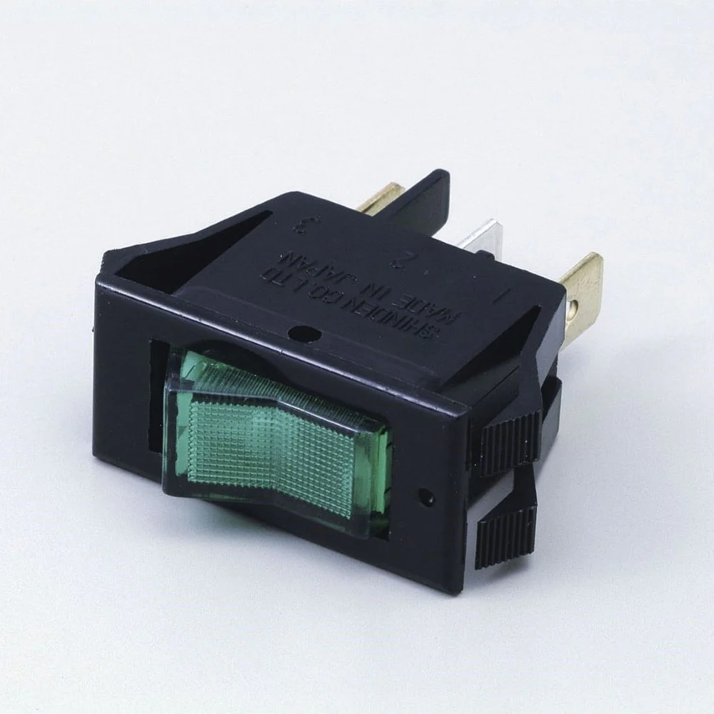 エルパ 照光式スイッチ 緑 HK-PSL01H G - Image 2