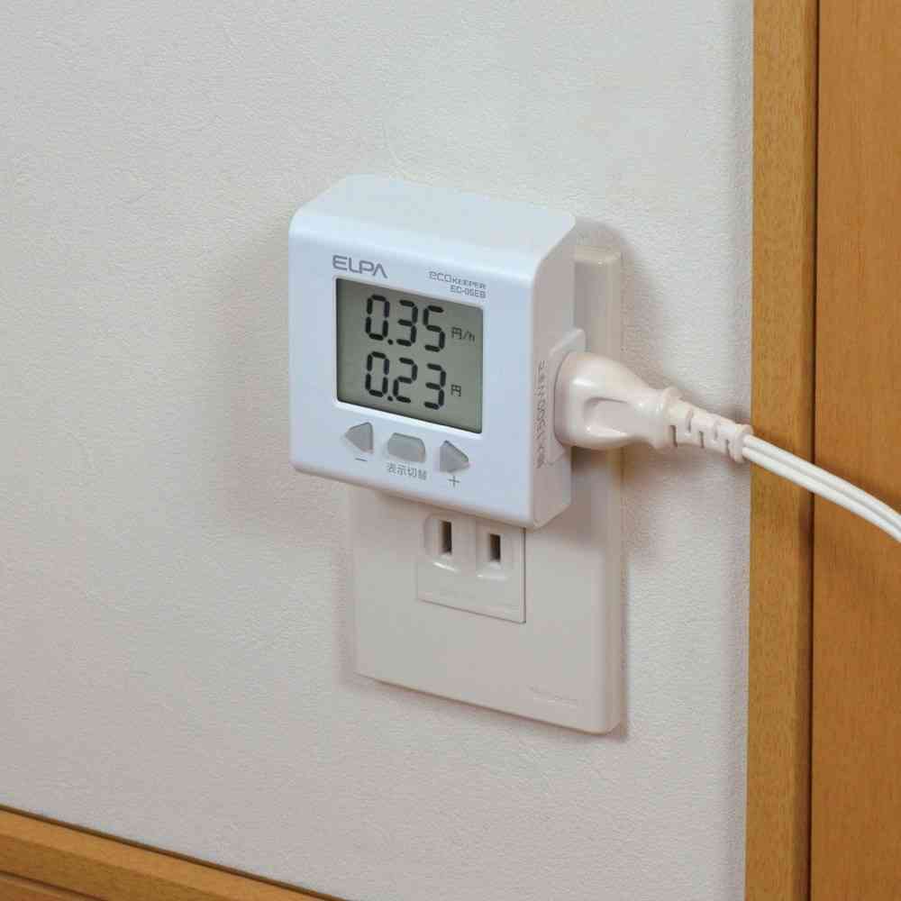エルパ ELPA 簡易型電力量表示器 エコキーパー EC-05EB - Image 6