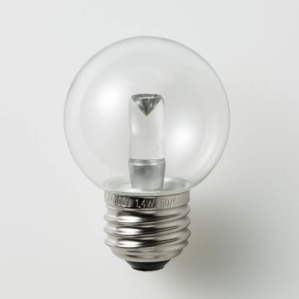 エルパ ELPA LED装飾電球 G50形 長寿命 省エネ E26 LDG1CL-G-G276 - Image 2