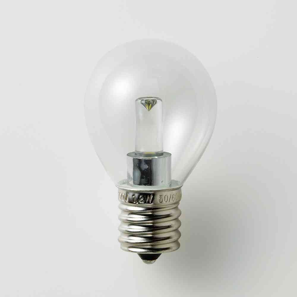 朝日電器 エルパ ELPA LED電球S形 E17 クリア電球色 LDA1CL-G-E17-G456 - Image 2