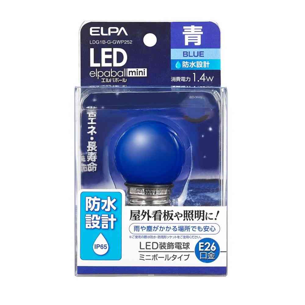 エルパ ELPA LED電球 G40形 防水設計 屋外 看板 E26 LDG1B-G-GWP252 - Image 5