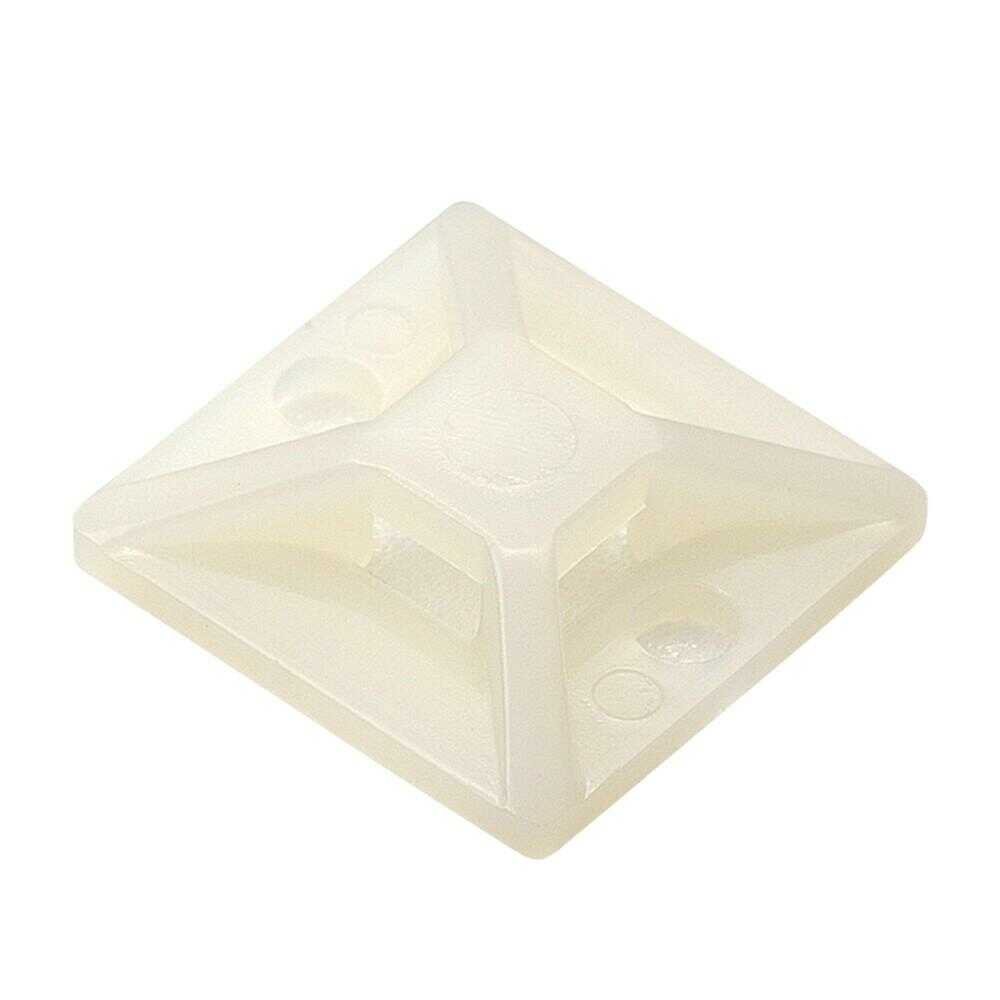 エルパ ELPA 結束バンドベース KBB-N30100P ホワイト 100個入 - Image 2