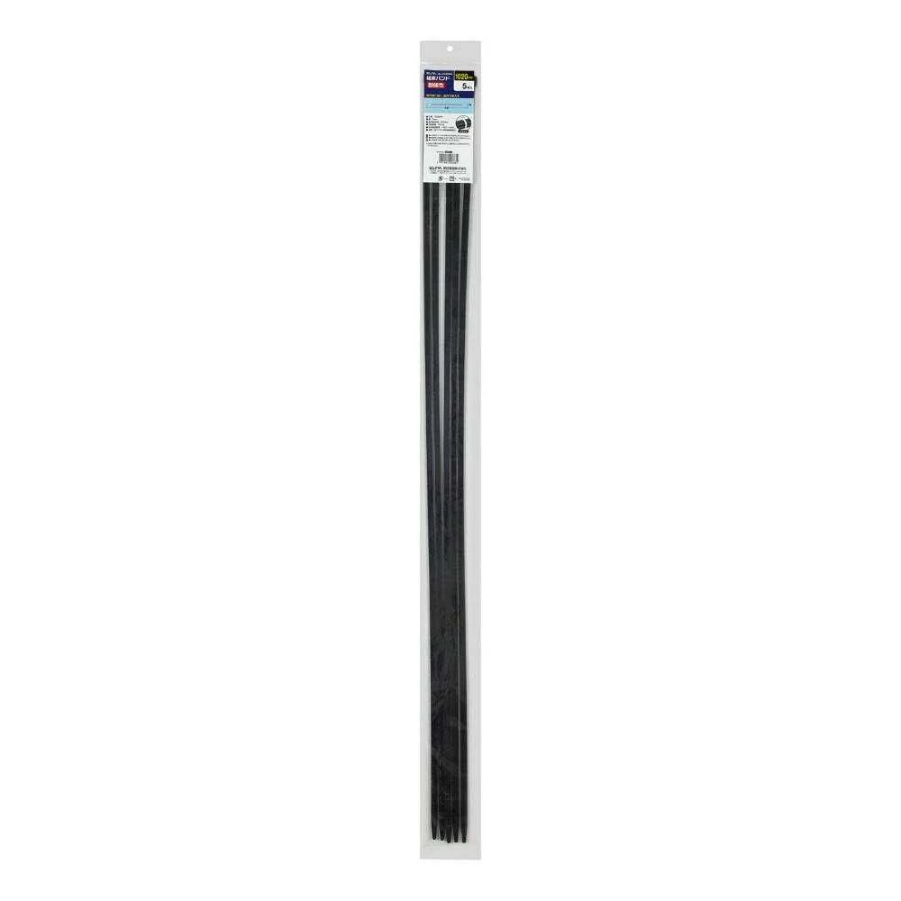 エルパ ELPA ロング結束バンド 1020mm 耐候性 KBL-N1020005 ブラック 5本入