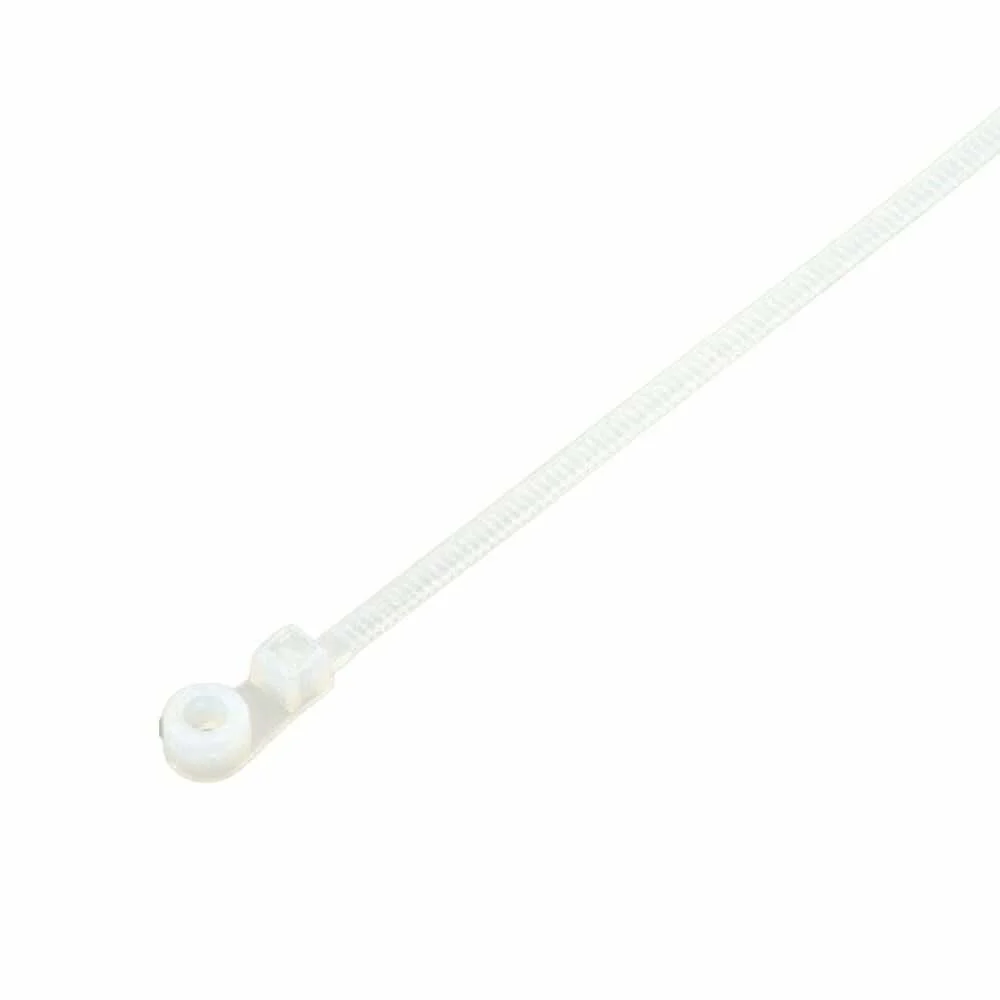 エルパ ELPA ビス止め 結束バンド 110mm KBN-N110030 ホワイト 30本入 - Image 2