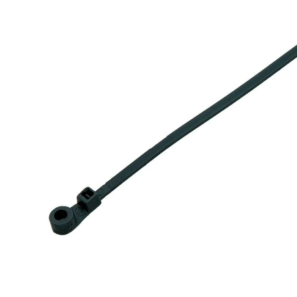 エルパ ELPA ビス止め 結束バンド 150mm 耐候性 KBN-N150030 ブラック 30本入 - Image 2