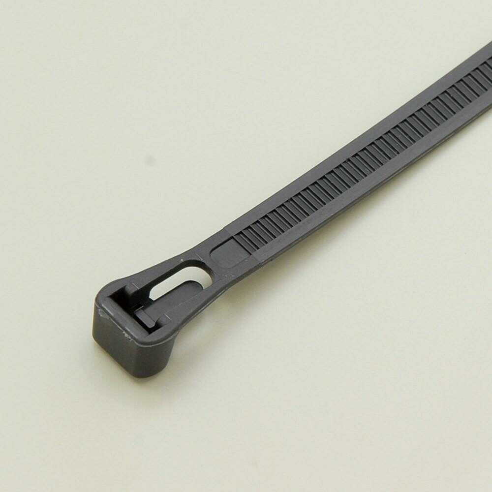 エルパ ELPA リピート結束バンド 300mm 耐候性 KBR-N300010 ブラック 10本入 - Image 2
