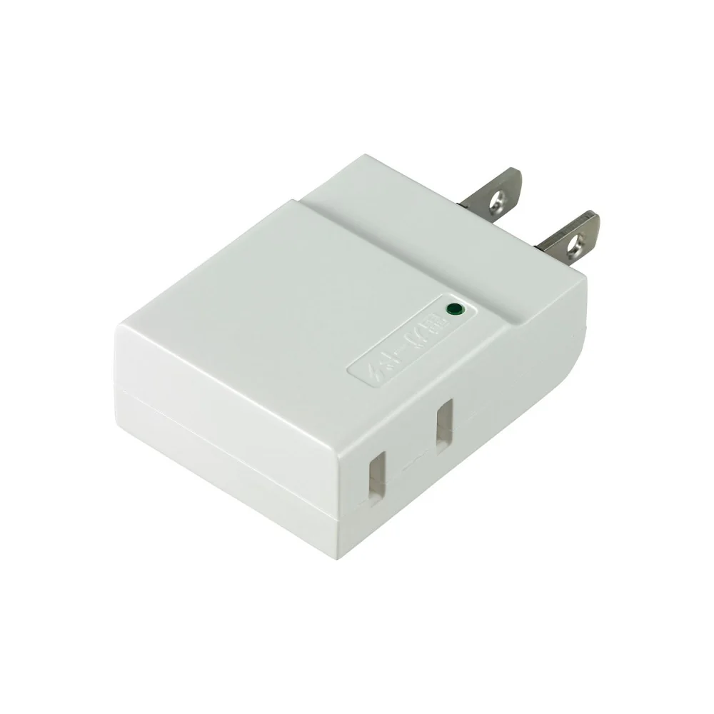 エルパ ELPA コンパクトタップ 耐雷 2個口 A-CT002SB(W) - Image 4