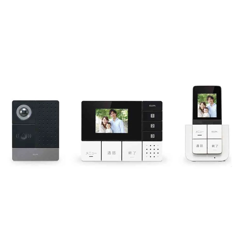エルパ ELPA DECTワイヤレステレビドアホン DHS-TMP2320 - Image 2