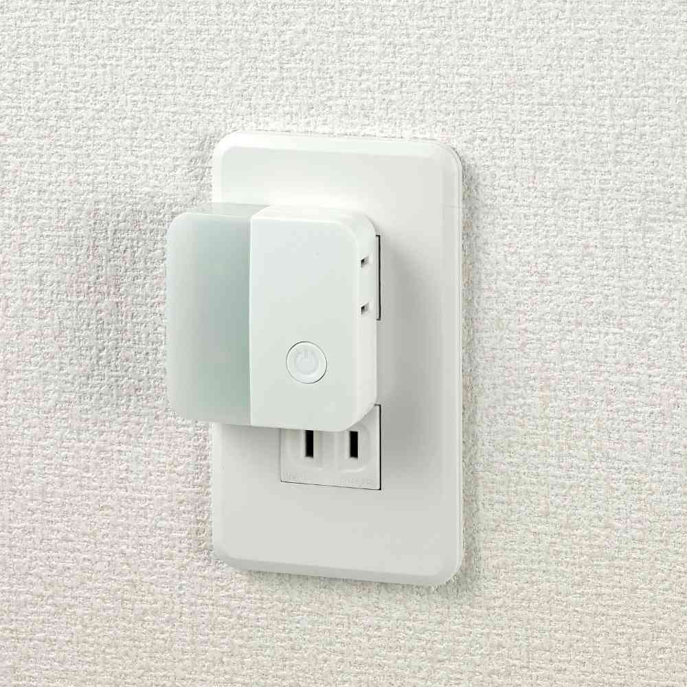 朝日電器 エルパ ELPA LEDスイッチ付ライト PM-LC101(W) - Image 2