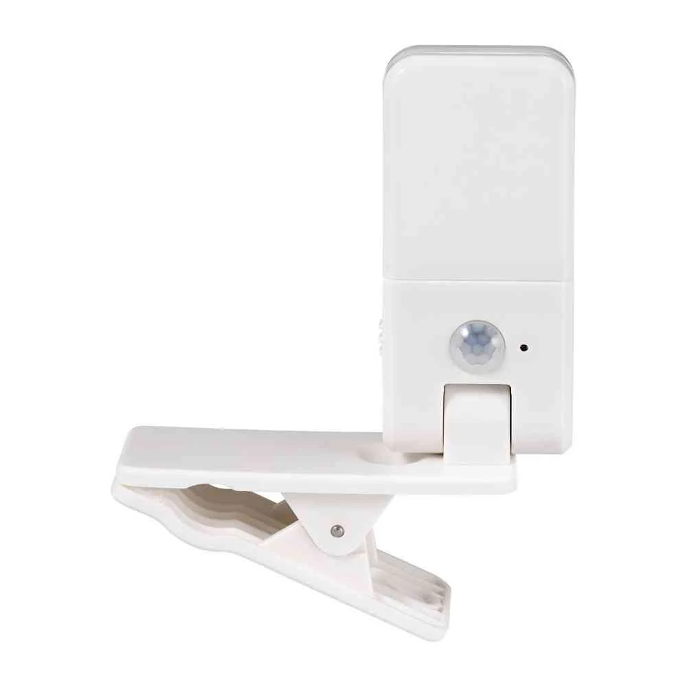 朝日電器 エルパ ELPA LEDセンサー付ライト クリップ式 PM-LCP01 - Image 2