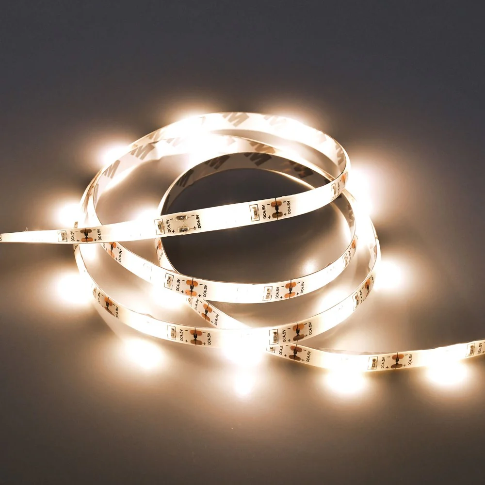 ELPA LEDテープライト 乾電池式 3m 白色 ELT-BT300W 1個 - Image 2