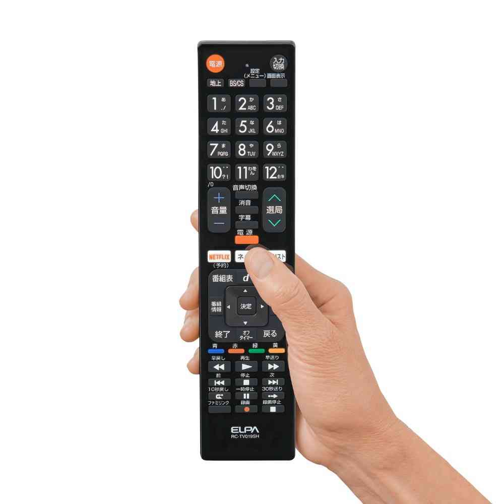 エルパ ELPA テレビリモコン シャープ用 RC-TV019SH - Image 6
