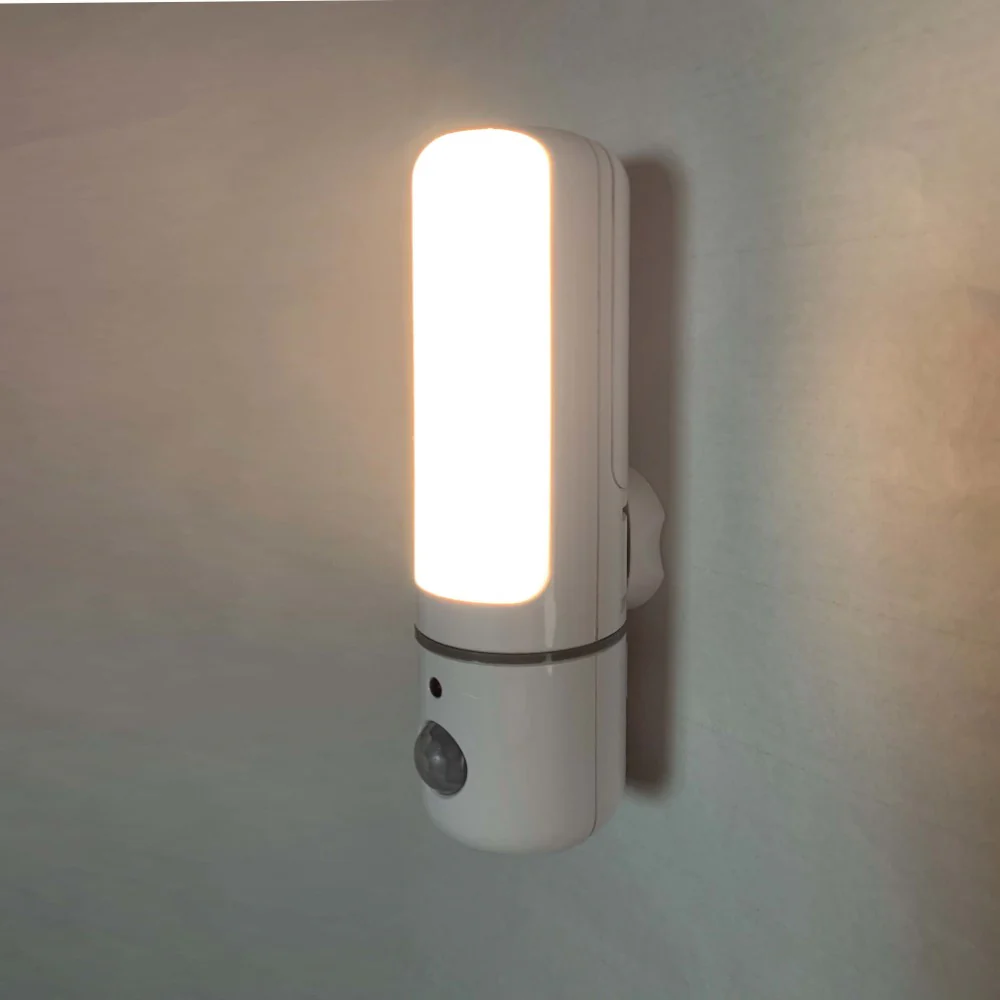 ELPA LEDナイトライト 乾電池式 明暗＆人感センサー PM-L259W 1個 - Image 3