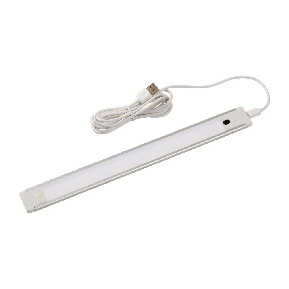 ELPA LEDバーライト USB電源 プッシュ式 30cm 電球色 ALT-USB2030PS（L） 1個 - Image 2