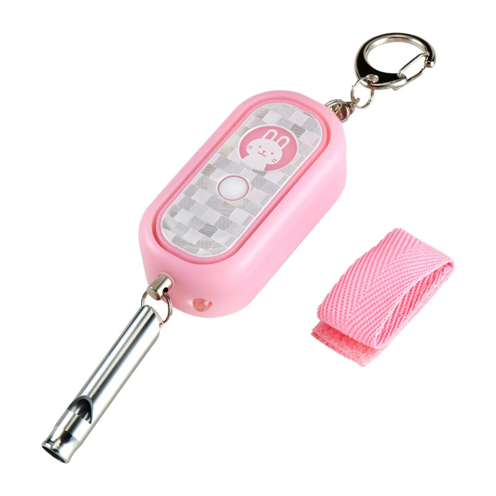 ELPA 光る防犯アラーム LEDライト ホイッスル付 AKB-300(PK) 1個 - Image 2
