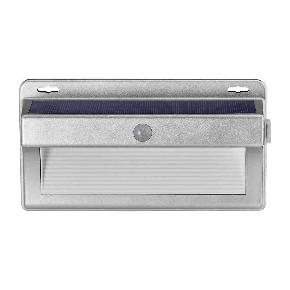 ELPA ウォールライト アルミ薄型 ソーラー充電式 ESL-KA400SL 1個 - Image 5