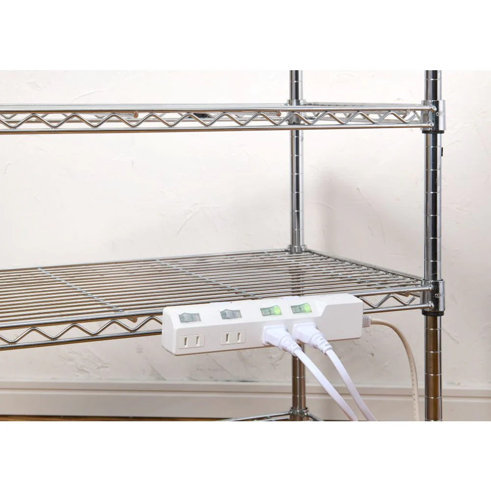 エルパ ELPA 耐雷スイッチ付タップ 4個口3M WLK-43S（W） - Image 8