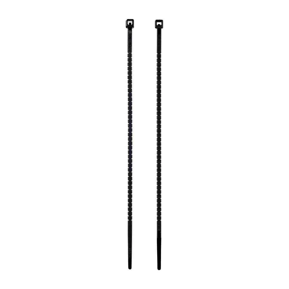 ELPA 手で切れる結束バンド 150mm 耐候性ブラック KBK-150050（BK） 50本入 - Image 5