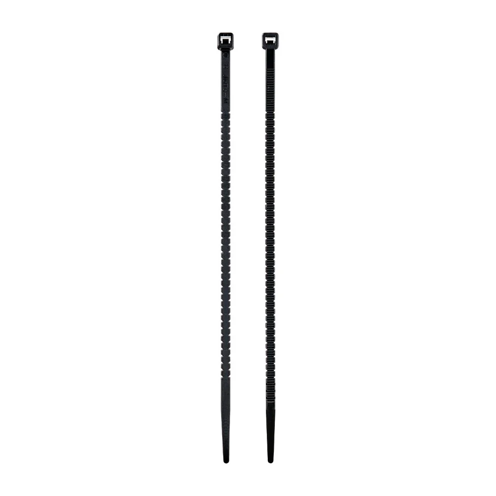 ELPA 手で切れる結束バンド 200mm 耐候性ブラック KBK-200050（BK） 50本入 - Image 2