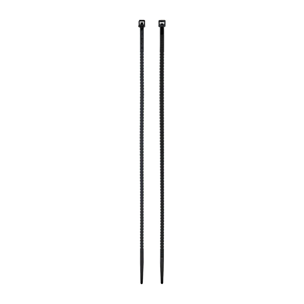 ELPA 手で切れる結束バンド 300mm 耐候性ブラック KBK-300050（BK） 50本入 - Image 2