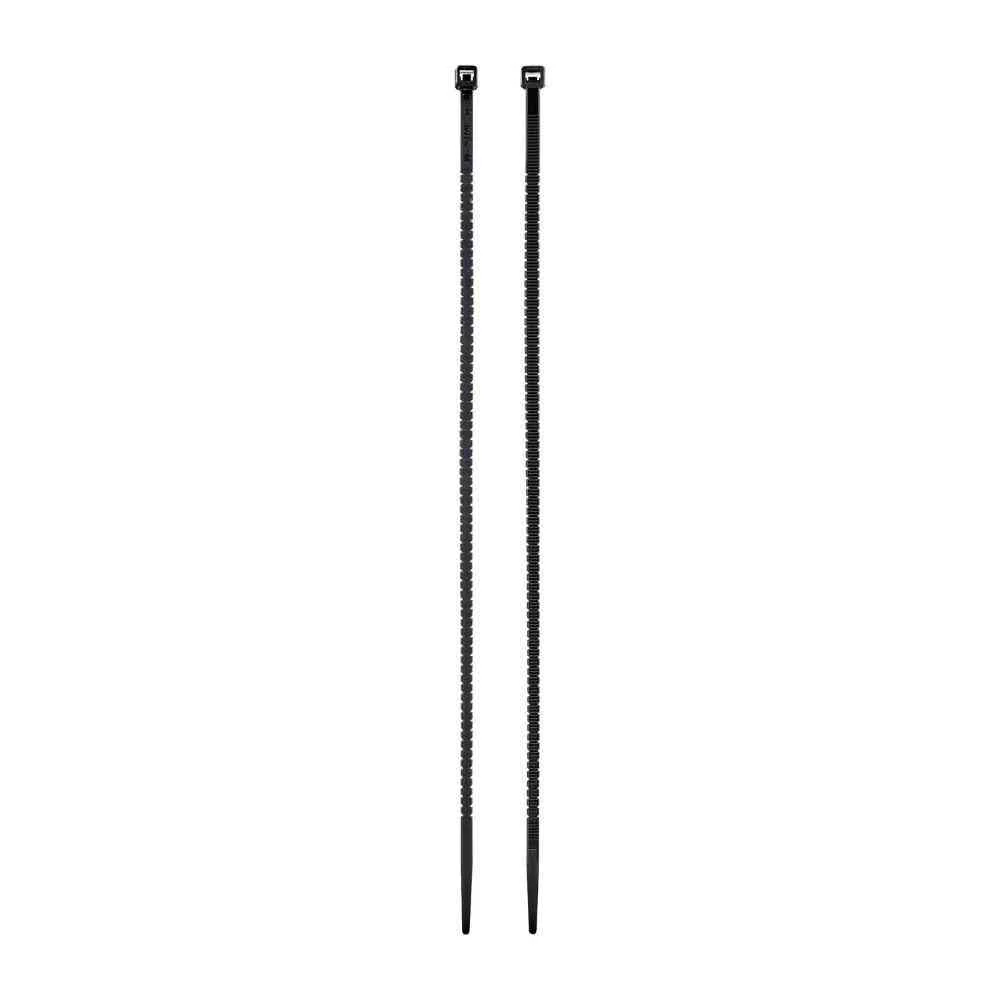 ELPA 手で切れる結束バンド 300mm 耐候性ブラック KBK-300050（BK） 50本入 - Image 5