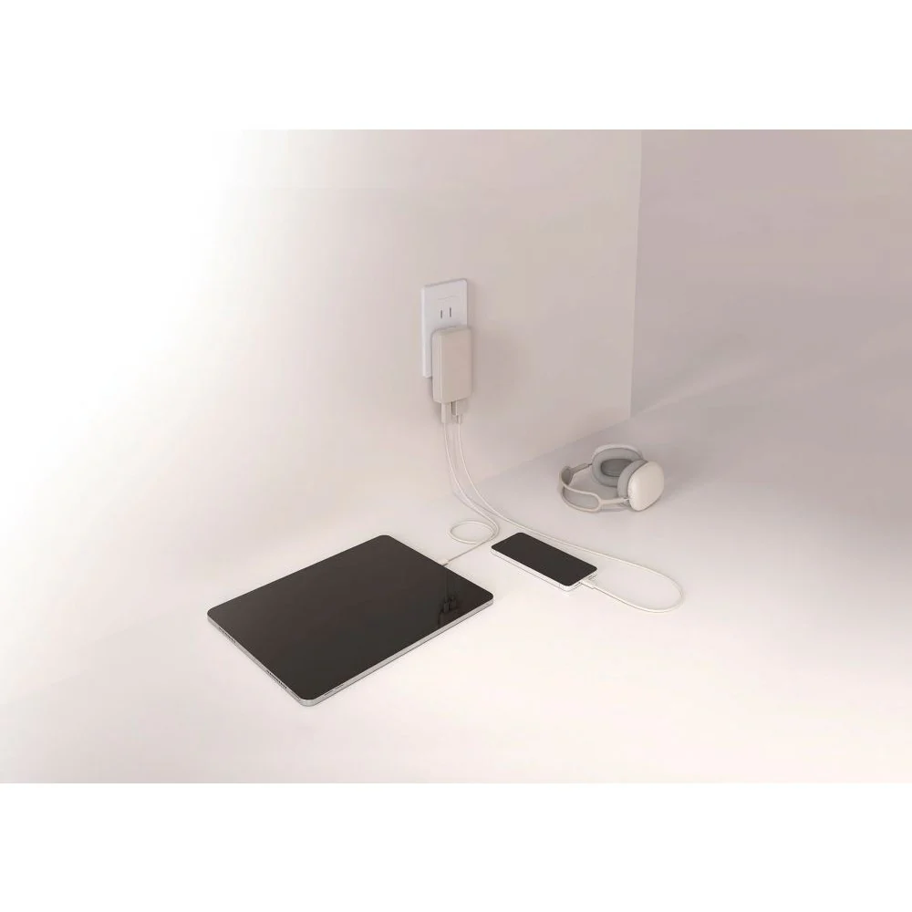 エルパ ELPA フラットUSBアダプター PD30W UC-23B ベージュ - Image 10
