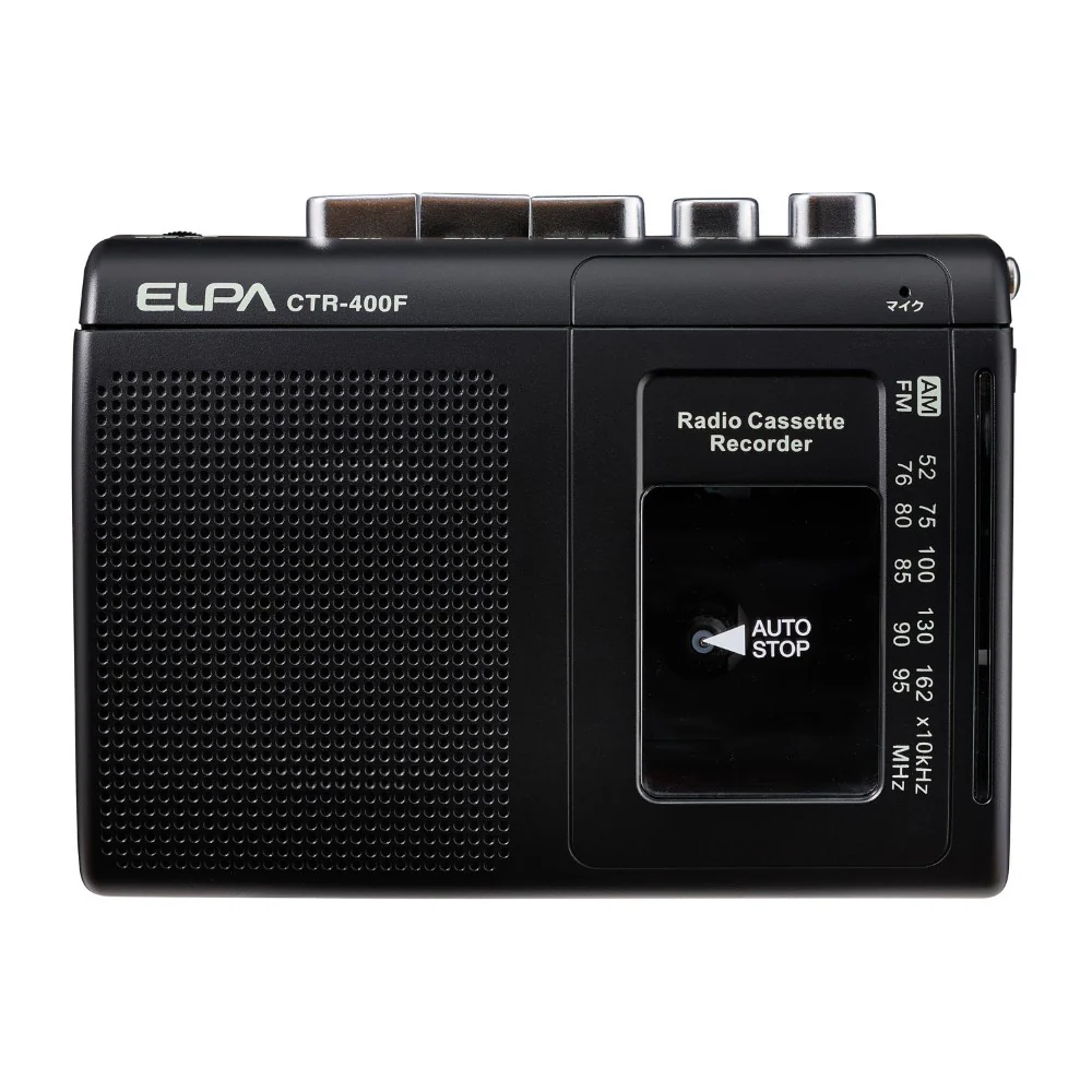 ELPA カセットテープレコーダー 録音再生 ラジオ付 CTR-400F 1個 - Image 2