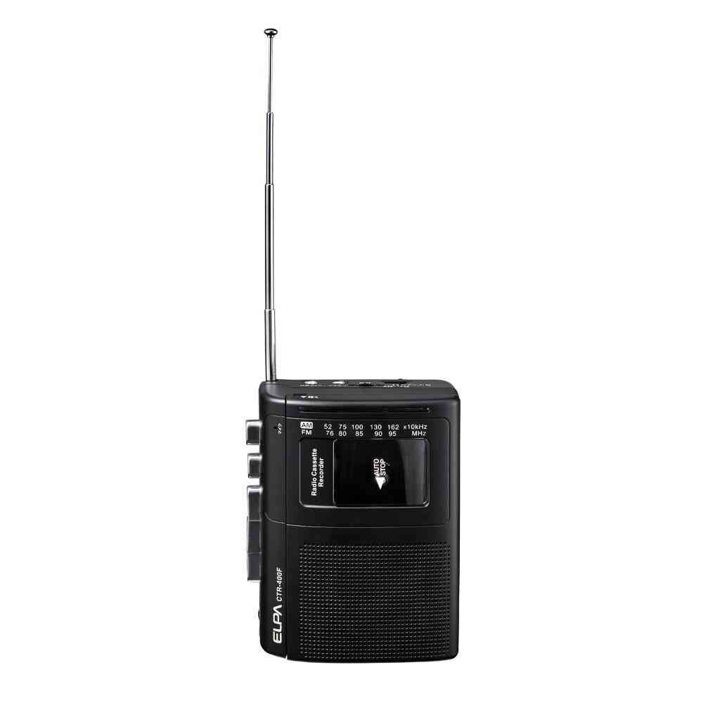 ELPA カセットテープレコーダー 録音再生 ラジオ付 CTR-400F 1個 - Image 6