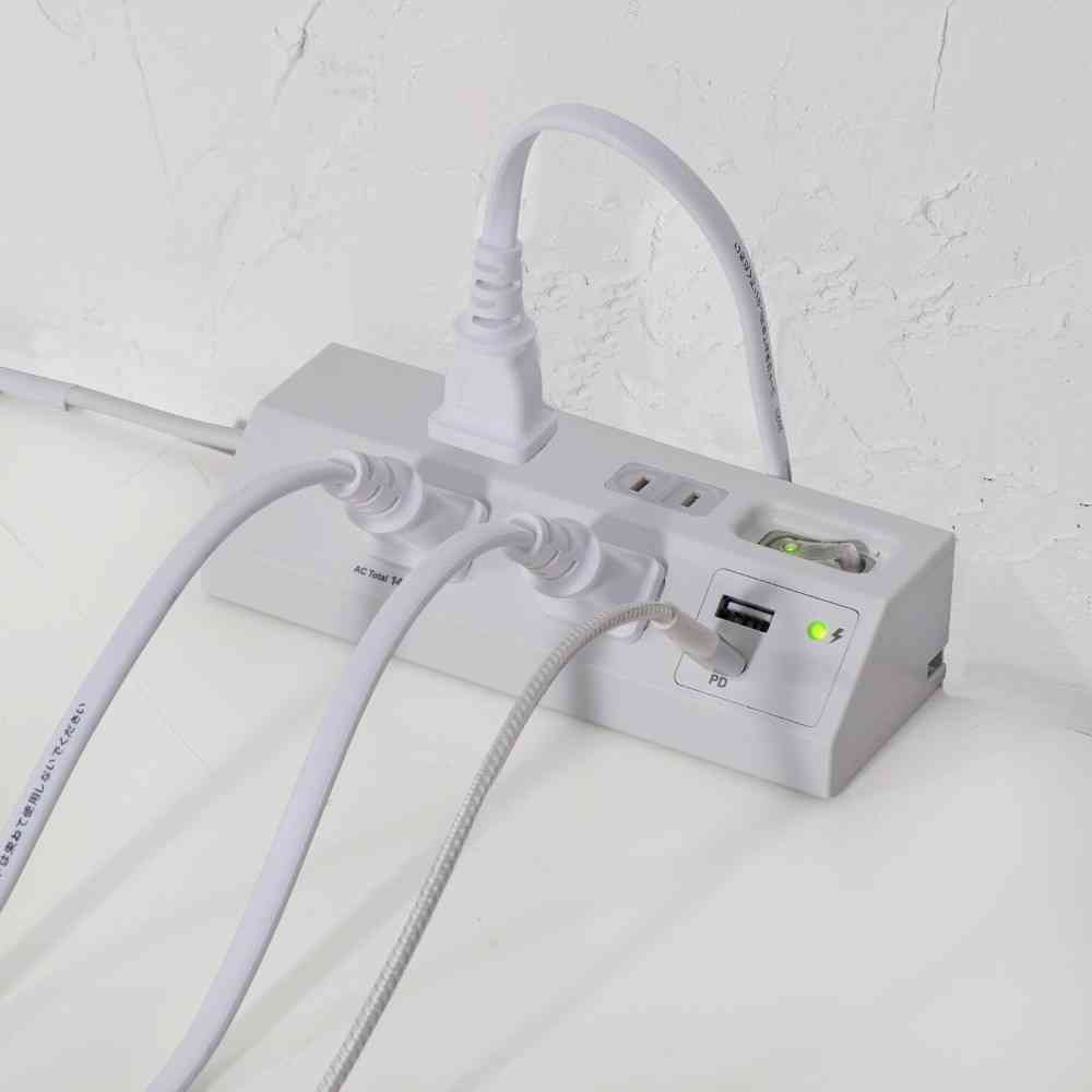 エルパ ELPA デスクUSBタップ PD20W WLS-DS4222SUC（W） - Image 10