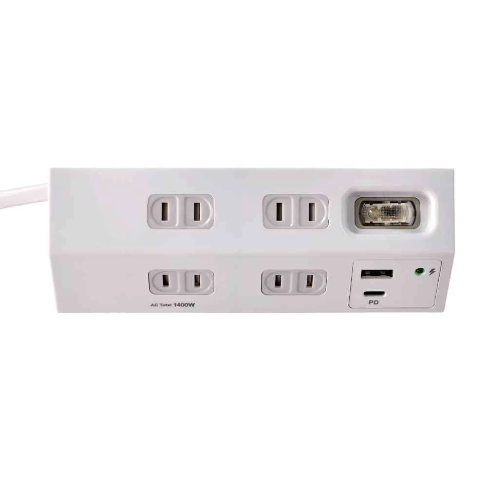 エルパ ELPA デスクUSBタップ PD20W WLS-DS4222SUC（W） - Image 6