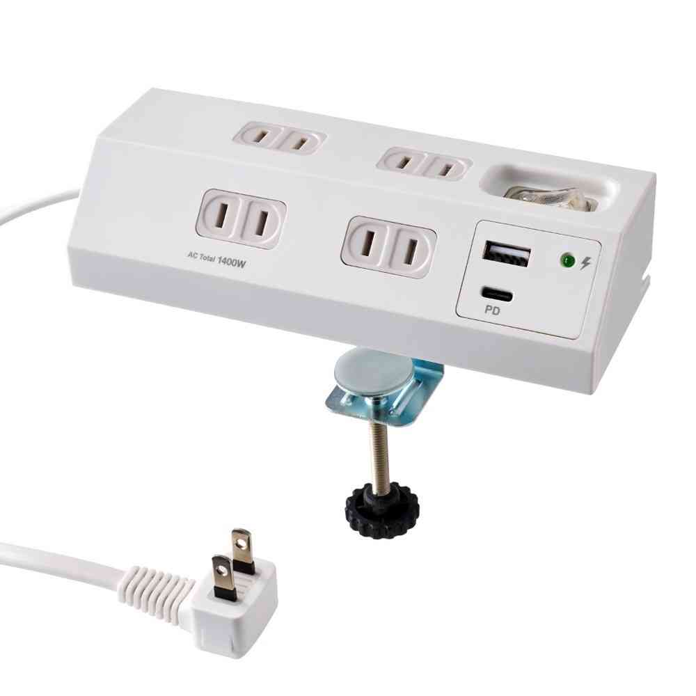 エルパ ELPA デスクUSBタップ PD20W WLS-DS4222SUC（W） - Image 7