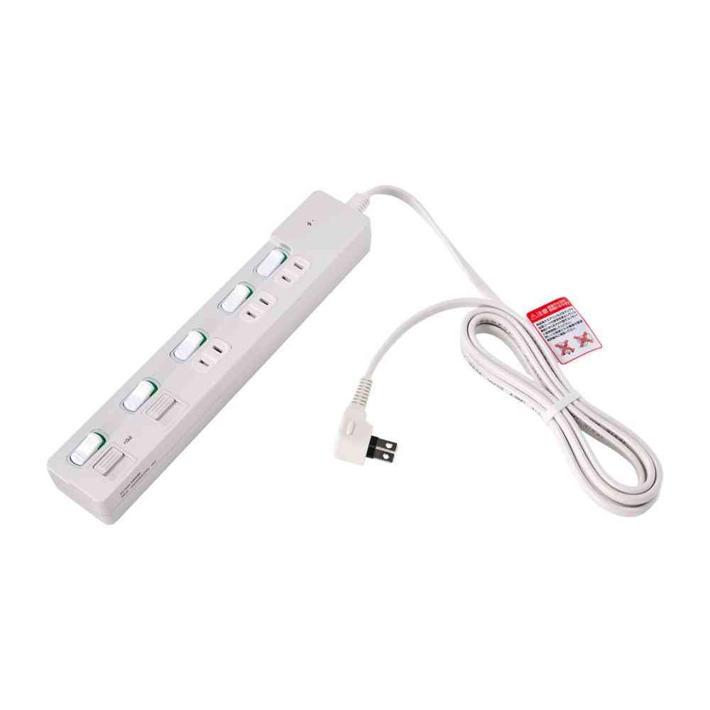 エルパ ELPA SW付USBタップ2m WLK-3222SUC（W） - Image 2