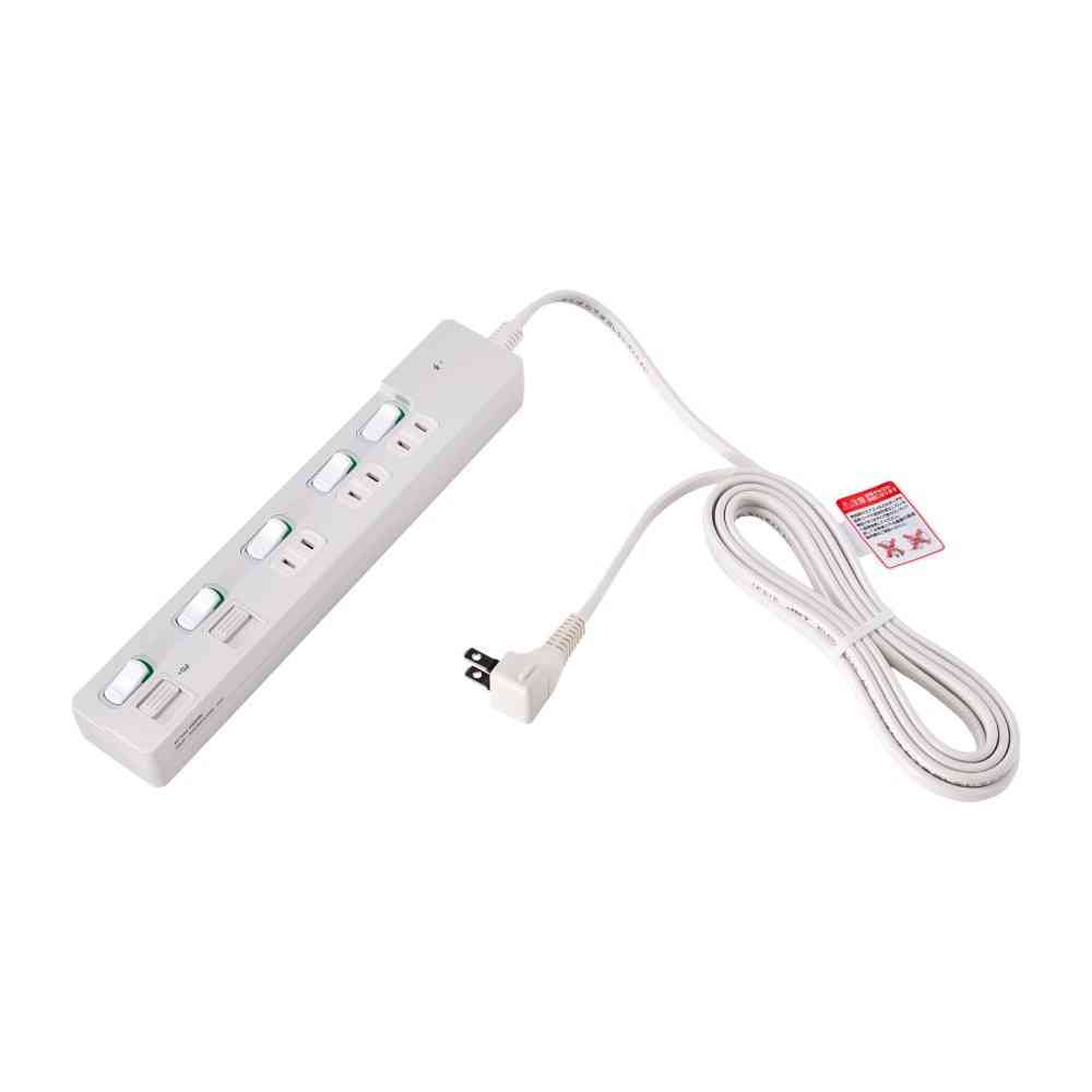 エルパ ELPA SW付USBタップ3m WLK-3223SUC(W) - Image 2