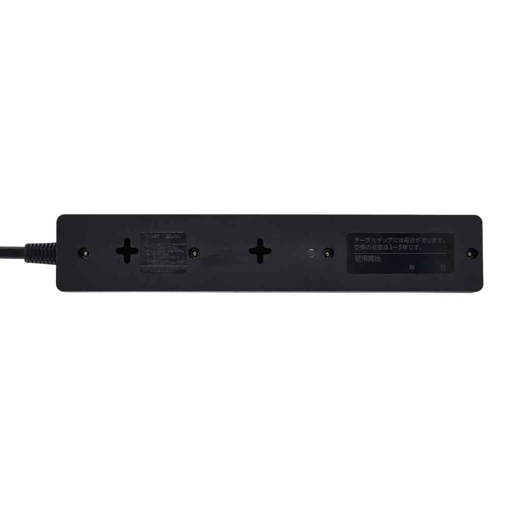 エルパ ELPA SW付USBタップ1m黒 WLK-3221SUC(BK) - Image 5